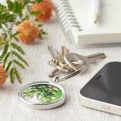 Grünes Laternenkorps Schlüsselanhänger (Seite)