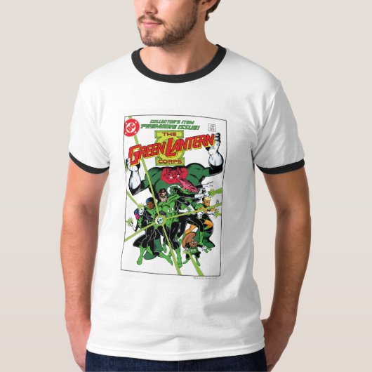 Grünes Laternenkorps T-Shirt (Vorderseite)