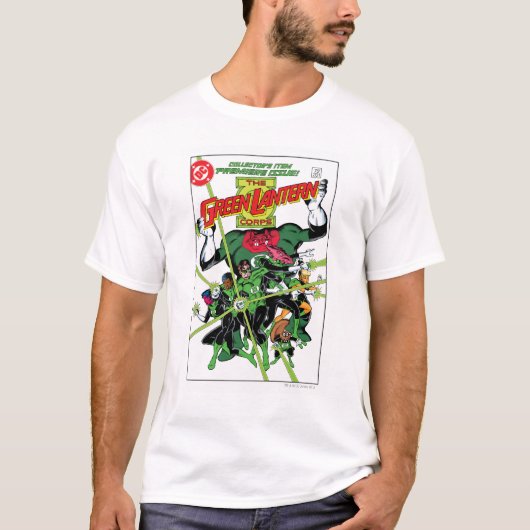 Grünes Laternenkorps T-Shirt (Vorderseite)