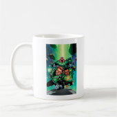 Grünes Laternenkorps Tasse (Links)