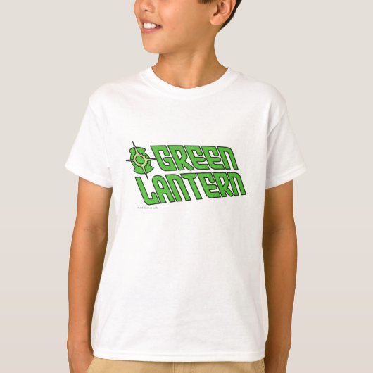 Grünes Laternenlogo T-Shirt (Vorderseite)