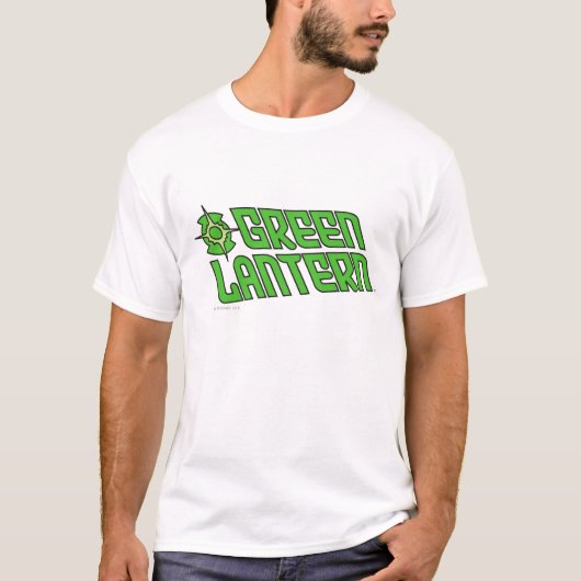 Grünes Laternenlogo T-Shirt (Vorderseite)