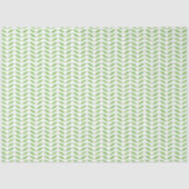 Grünes Leaf Blumenmuster Seidenpapier (Vorderseite)