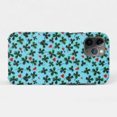 Grünes Leaf Clover Liebe Wasserfarbe Case-Mate iPhone Hülle (Rückseite (Horizontal))
