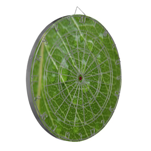 Grünes Leaf Dartscheibe (Vorderseite Links)