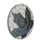 Grünes Leaf Dartscheibe (Vorderseite Links)