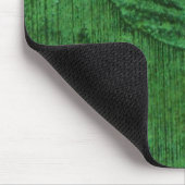 Grünes Leaf Fossil Mousepad (Ecke)