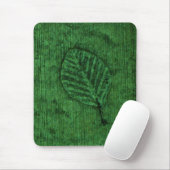 Grünes Leaf Fossil Mousepad (Mit Mouse)