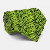 Grünes Leaf Krawatte der Männer (Gerollt)