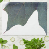 Grünes Leaf Küchentuch (Gefaltet)
