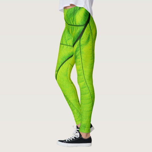Grünes Leaf Leggings (Links)