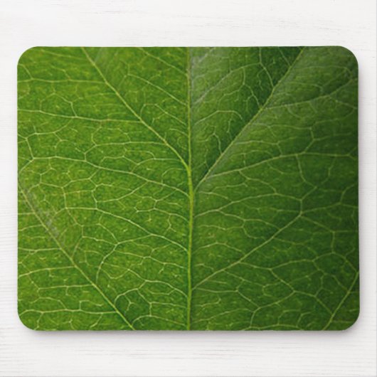 Grünes Leaf Mousepad (Vorne)