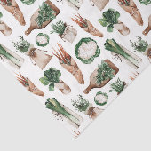 Grünes Leaf Muster 14 Kräuter Seidenpapier (Ausschnitt)