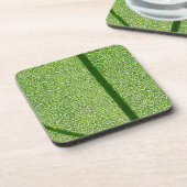 Grünes Leaf Nah Untersetzer (Linke Seite)