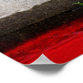 Grünes Leaf Poster (Ecke)