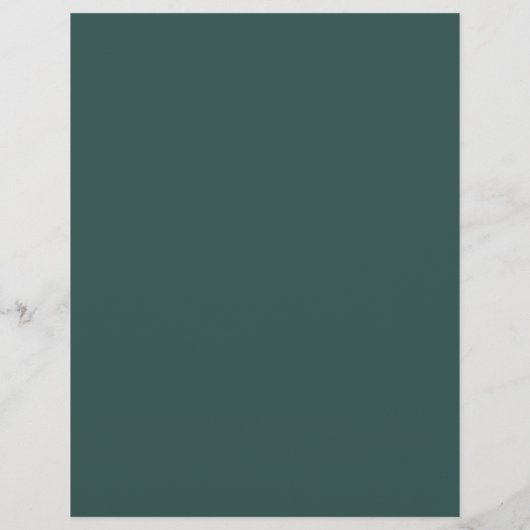 Grünes Leaf QR Code Hochzeit Flyer (Hinten)