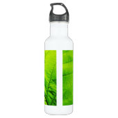 Grünes Leaf Trinkflasche (Rückseite)