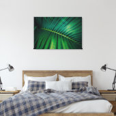 Grünes Leaf Tropenwald Foto Leinwanddruck (Insitu (Schlafzimmer))