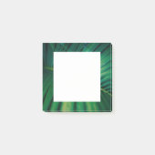 Grünes Leaf Tropenwald Foto Post-it Klebezettel (Vorderseite)