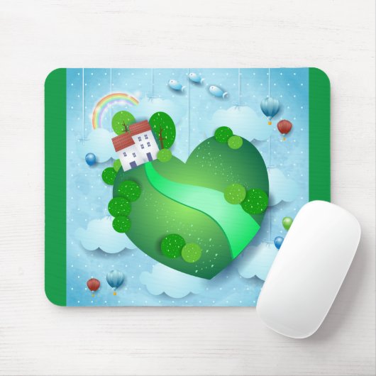 Grünes Leben Mousepad (Mit Mouse)