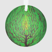 Grünes Leben Ornament (Rückseite)