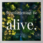 Grünes Leben Poster (Vorne)