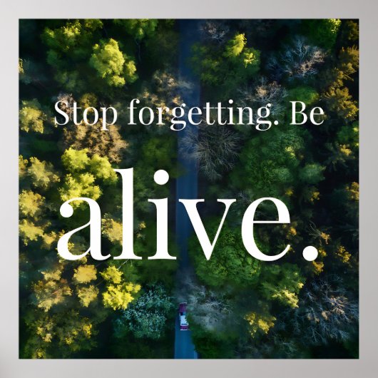 Grünes Leben Poster (Vorne)