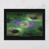 Grünes Leben Postkarte (Vorderseite)