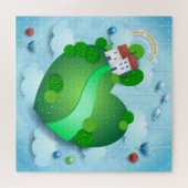 Grünes Leben Puzzle (Horizontal)