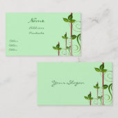 Grünes Leben Visitenkarte (Vorne/Hinten)