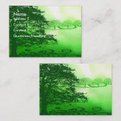 Grünes Leben Visitenkarte (Vorne/Hinten)