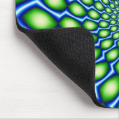 Grünes leeres Mousepads (Ecke)