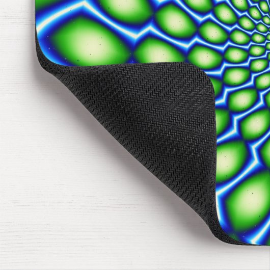 Grünes leeres Mousepads (Ecke)