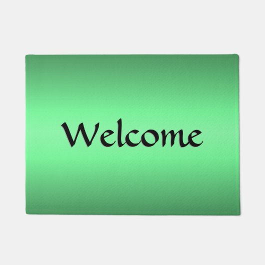 grünes Licht Fußmatte (Vorderseite)