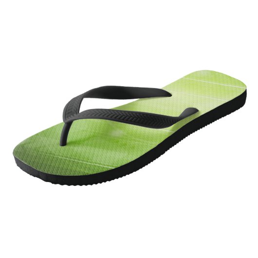 Grünes Licht im High-Tech-Stil Badesandalen (Schrägansicht)