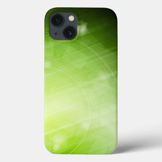 Grünes Licht im High-Tech-Stil Case-Mate iPhone Hülle (Rückseite)