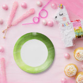 Grünes Licht im High-Tech-Stil Pappteller (Party)