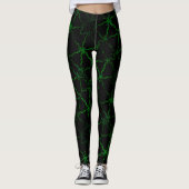 grünes Licht Leggings (Vorderseite)