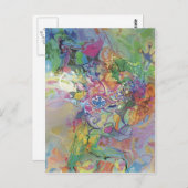 Grünes Licht Postkarte (Vorne/Hinten)