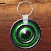 grünes Licht Schlüsselanhänger (Vorderseite)