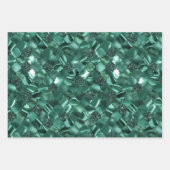 Grünes, Lila und marokkanisches Quartett Geschenkpapier Set (Vorderseite)