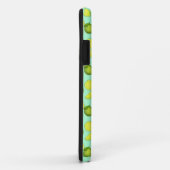 Grünes Limones Muster Case-Mate iPhone Hülle (Hinten/Rechts)