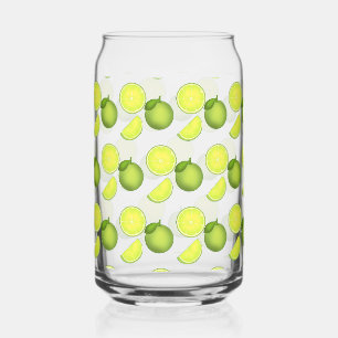 Grünes Limones Muster Dosenglas