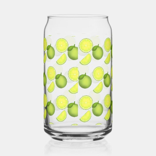 Grünes Limones Muster Dosenglas (Rechts)