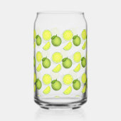 Grünes Limones Muster Dosenglas (Links)