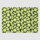 Grünes Limones Zitrusfrucht Seidenpapier (Vorderseite)