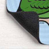 Grünes Linnie Mousepad (Ecke)