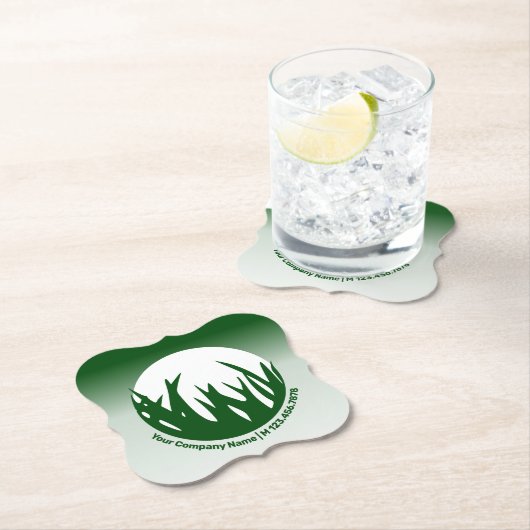 Grünes Logo für den Werbewächter-Dienst Untersetzer (Vor Ort)