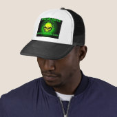 Grünes Logo Truckerkappe (Beispiel)
