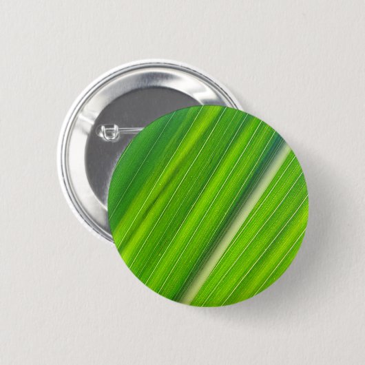 Grünes Maisblattdesign Button (Vorne & Hinten)